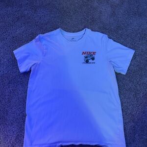 Nike White Graphic T-Shirt